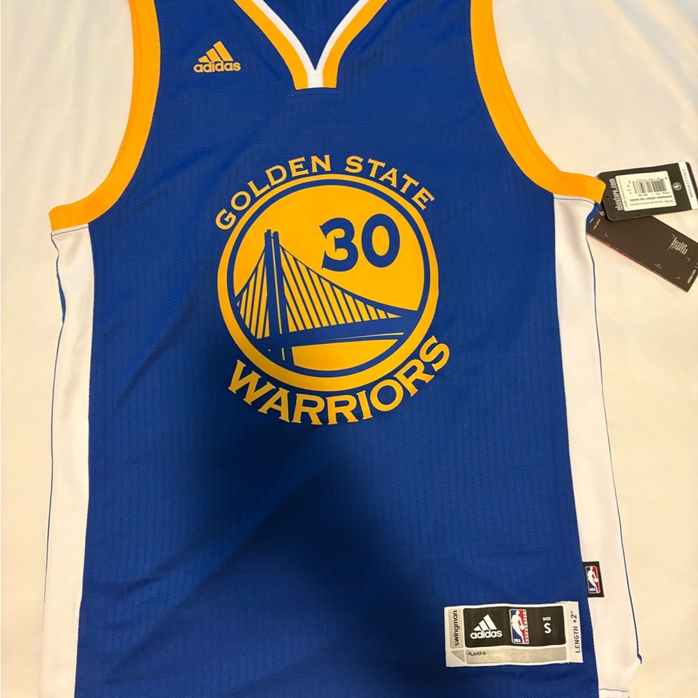 Adidas Steph Curry Golden State Warriors Swingman Jersey Vintage